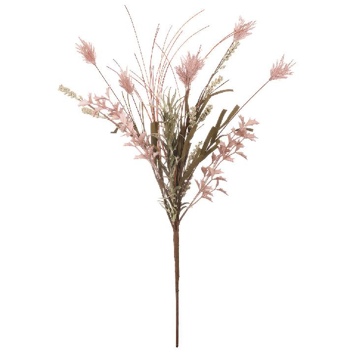 Искусственный цветок Вещицы Горец птичий 60см, розовый