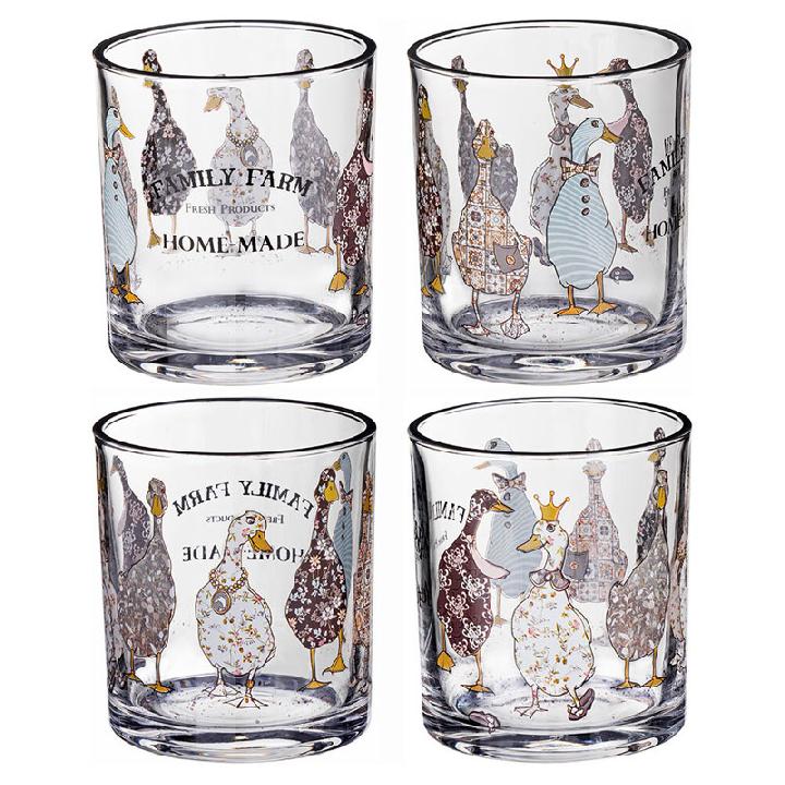 Набор стаканов Lefard Family Farm 4шт