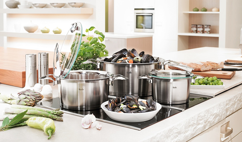 Выгодные цены на посуду Fissler