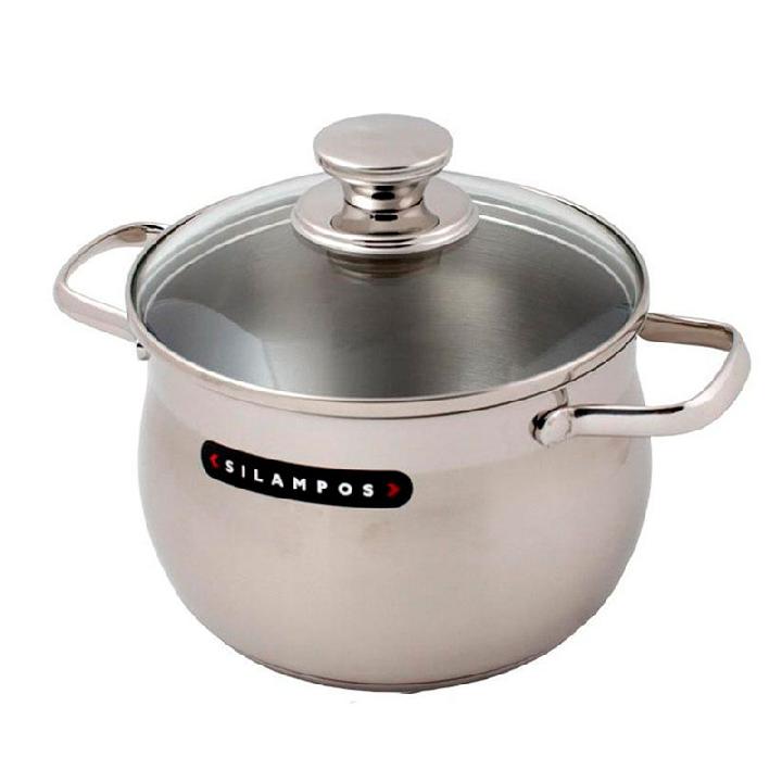 Кастрюля с крышкой Silampos Роял 4,1л