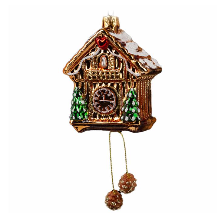 Елочное украшение ErichKrause Decor Мир сказок Часы с кукушкой