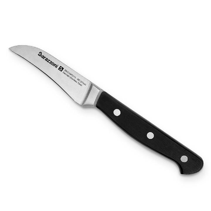 Нож для чистки овощей изогнутый Barazzoni