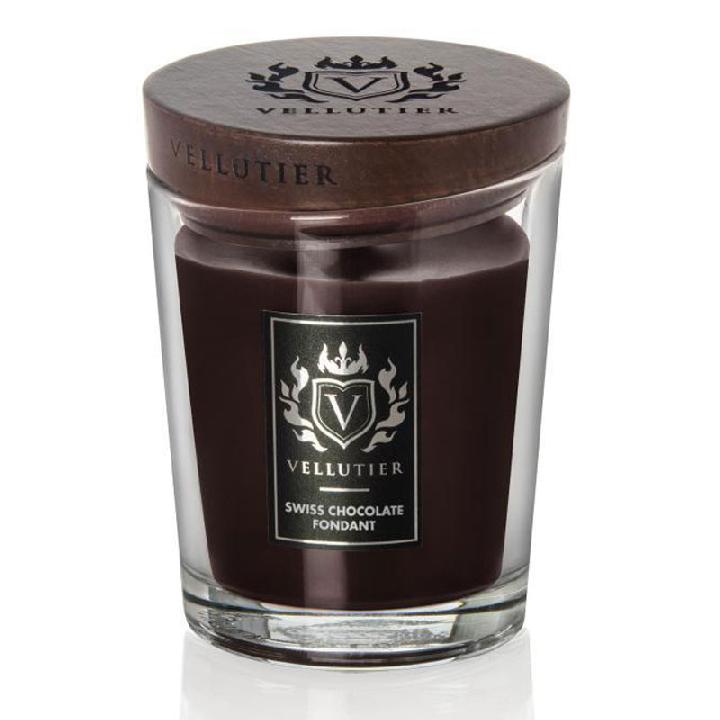 Свеча ароматическая Vellutier Swiss Chocolate Fondant 225гр