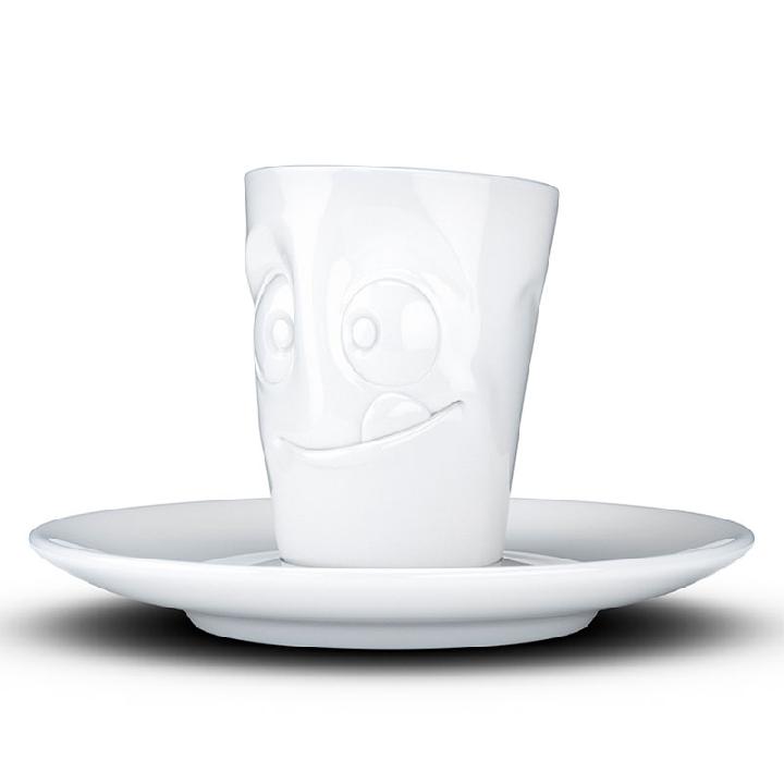 Чашка кофейная с блюдцем Tassen Мимика Tasty 80мл