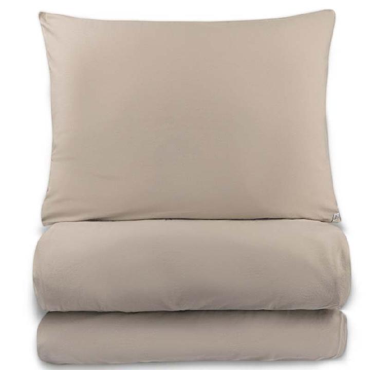 Комплект постельного белья семейный Borascotton Breeze, светло-серый