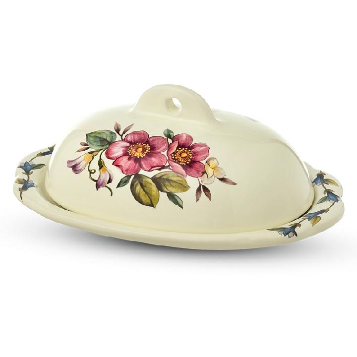 Масленка овальная Nuova Cer Petali di Primavera