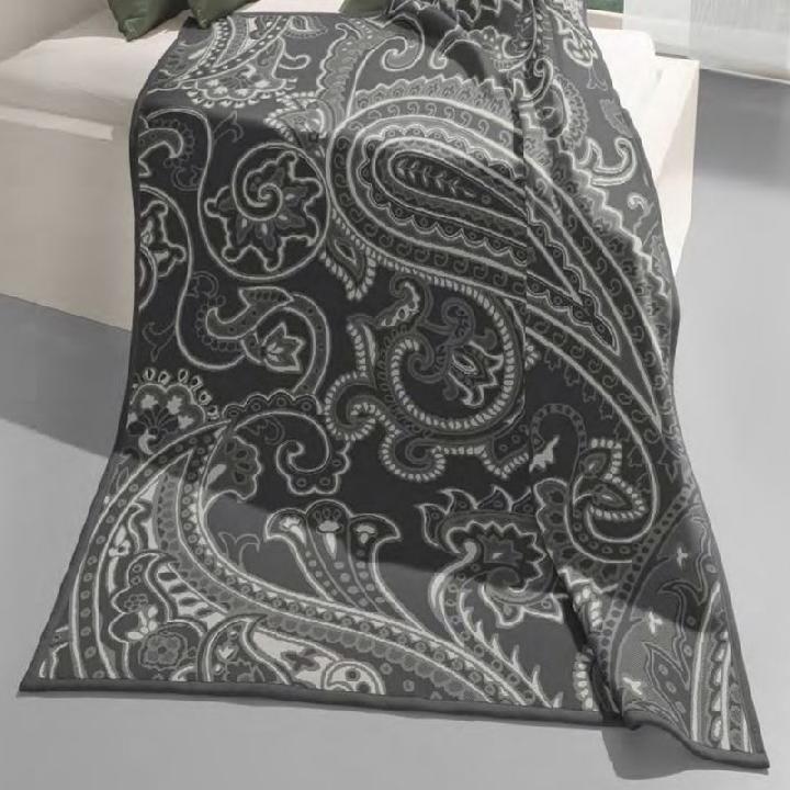 Плед 1,5-спальный Biederlack Cotton Home Big Paisley