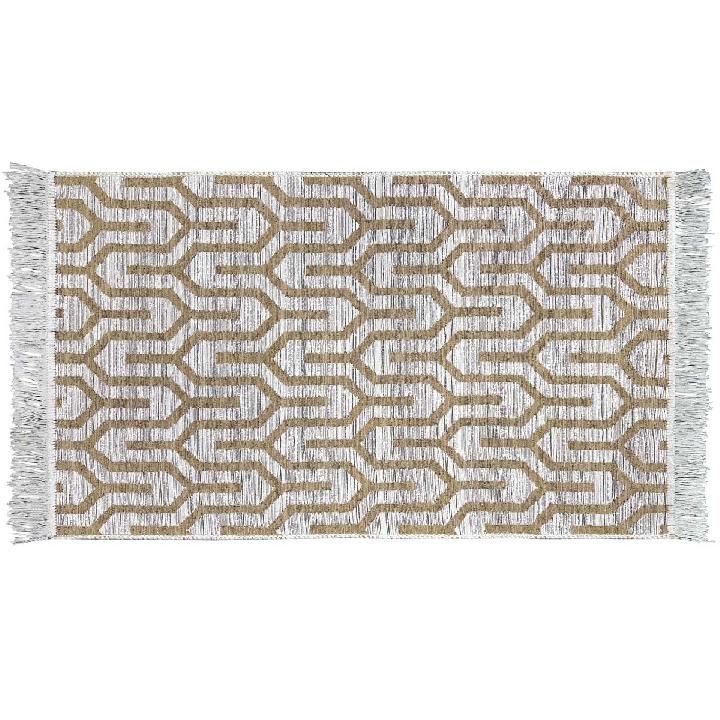 Коврик универсальный Shahintex Skandy 80x120см S016, бежевый