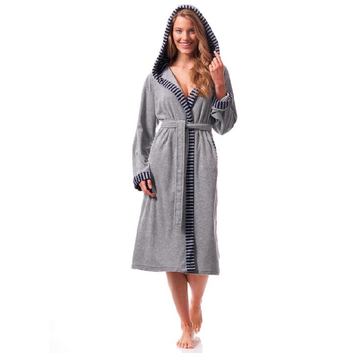 Халат женский Morgenstern London XL, серый