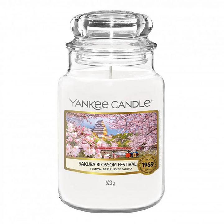Свеча большая Yankee Candle Фестиваль цветения сакуры