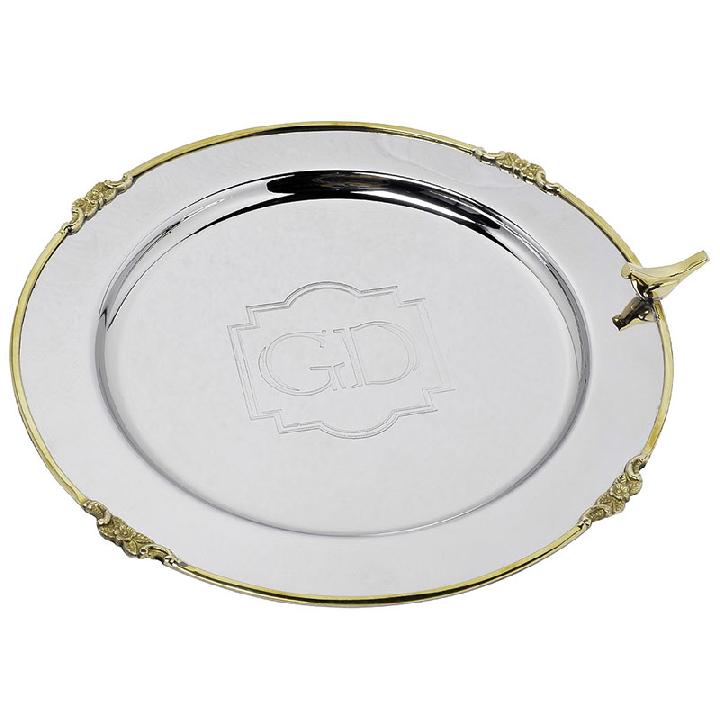 Поднос круглый Garda Decor 33см