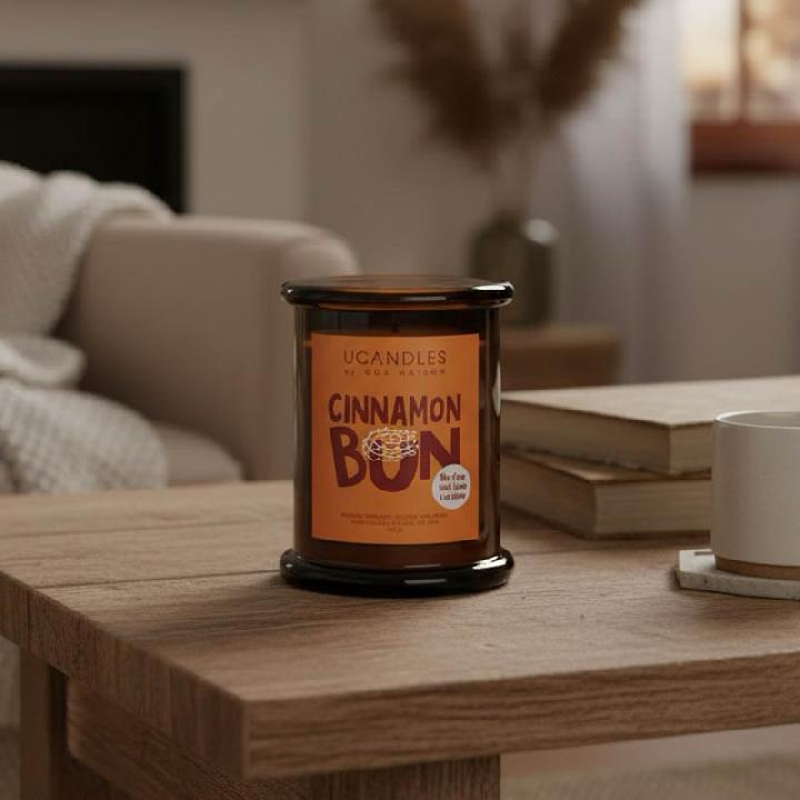 Свеча ароматическая Ucandles by Gor Maison Christmas Cinnamon Bun