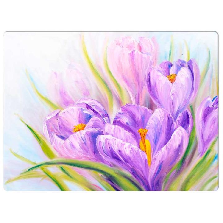 Набор подставок под горячее Top Art Studio Весенние крокусы 40x29см, 4шт