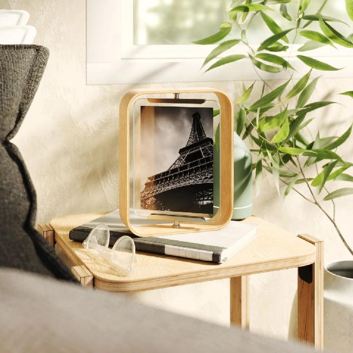 Фоторамка двусторонняя Umbra Bellwood 19х24см, натуральное дерево