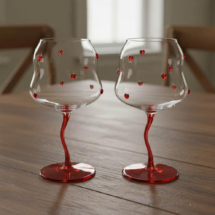 Набор стаканов для коктейлей WD Lifestyle Samarcanda Red Heart