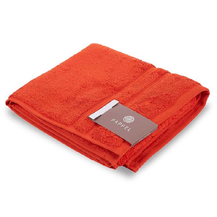Полотенце махровое Pappel Cirrus/S 70x140см, цвет оранжевый