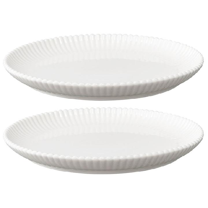 Набор тарелок обеденных Tkano Kitchen spirit 2шт, цвет белый
