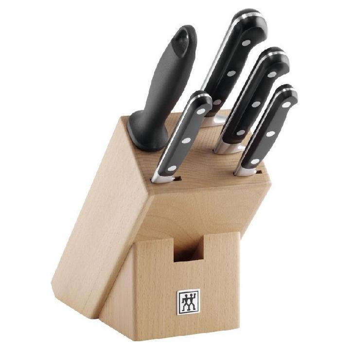 Набор кухонных ножей Zwilling Professional S, 5 предметов в подставке