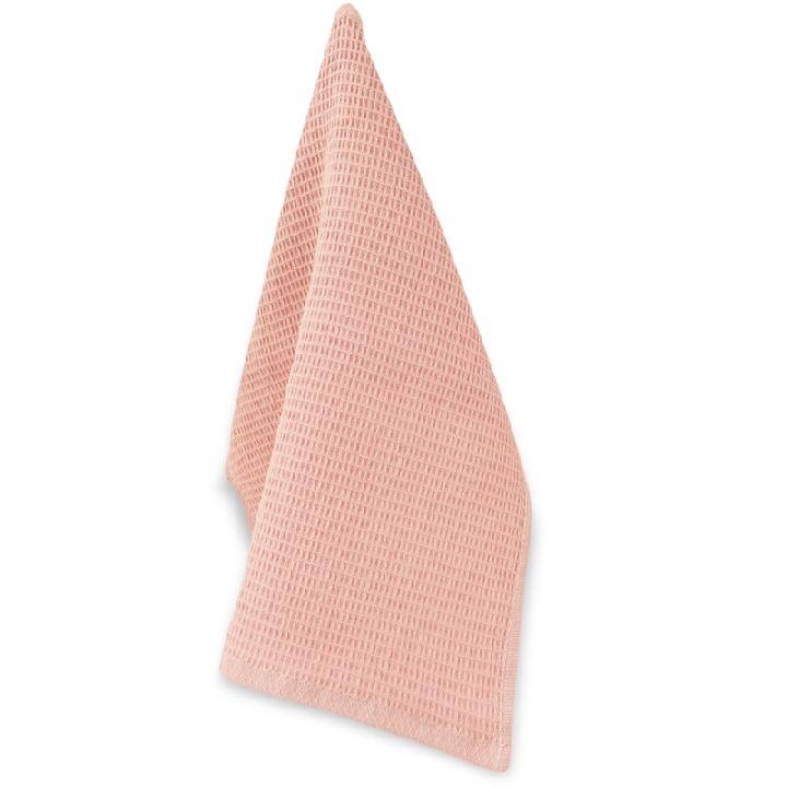 Полотенце вафельное Spany Pike 30x30см, цвет розовый