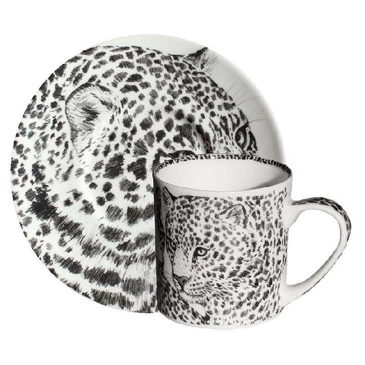Пара кофейная Taitu Wild Spirit. Leopard