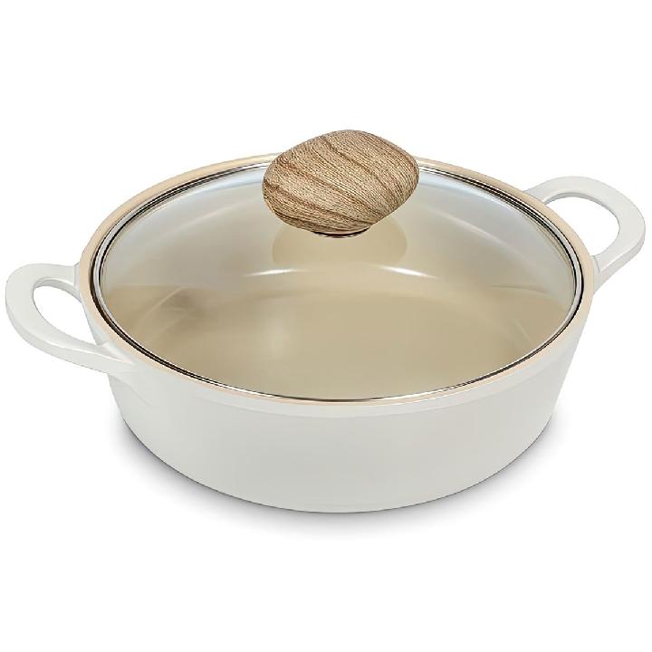 Жаровня с крышкой Frybest Naturel 2л