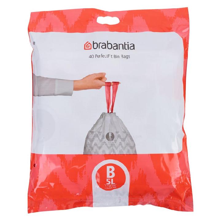Пакет пластиковый Brabantia PerfectFit B 5л 40шт