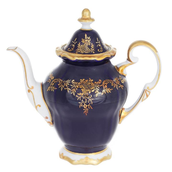 Кофейник Weimar Porzellan Ювел синий