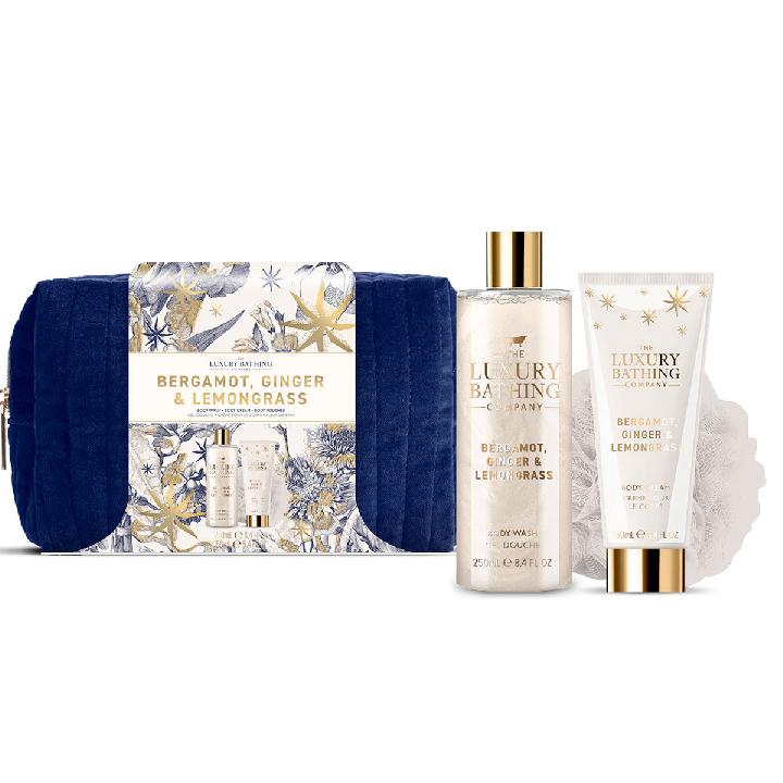 Подарочный набор The Luxury Bathing Company Идеальная ночь Бергамот, имбирь и лемонграсс