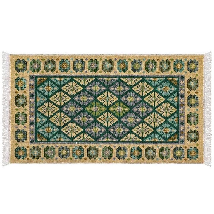 Коврик универсальный Icarpet Etno 140x70см, малахит