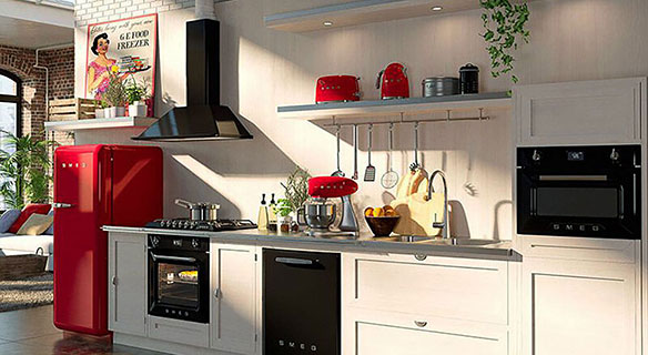 Топ 7 стильных новинок-2022 для вашей кухни. Красный+белый+черный!