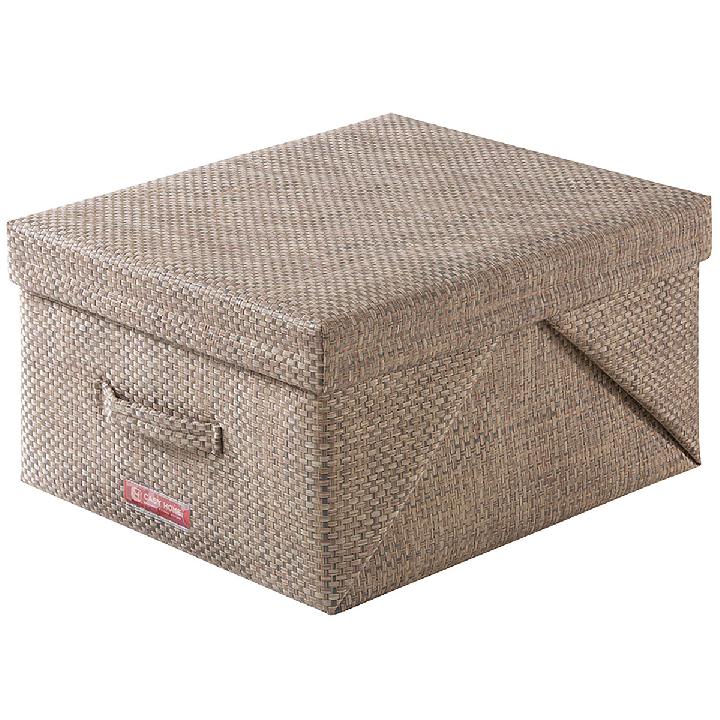Короб с крышкой Casy Home For Professionals 50x44x28см, коричневый