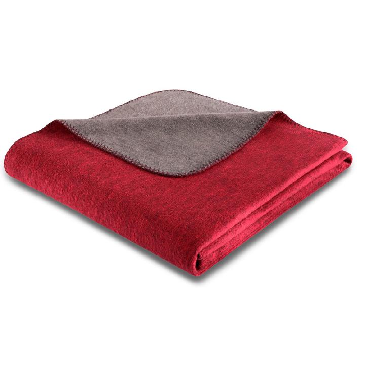 Плед Biederlack Dunkelrot 150x200см