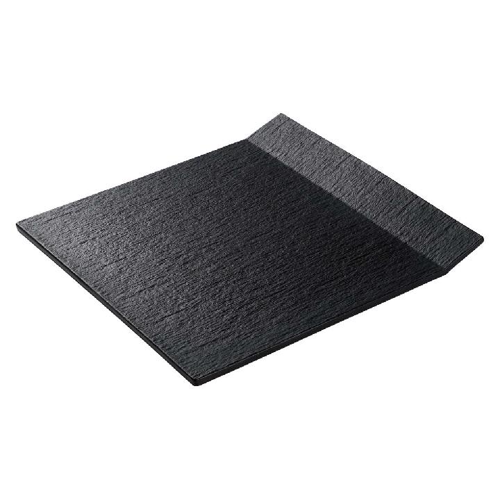 Блюдо для подачи c одним бортом Home Chef Cloud Black 29x27,7см