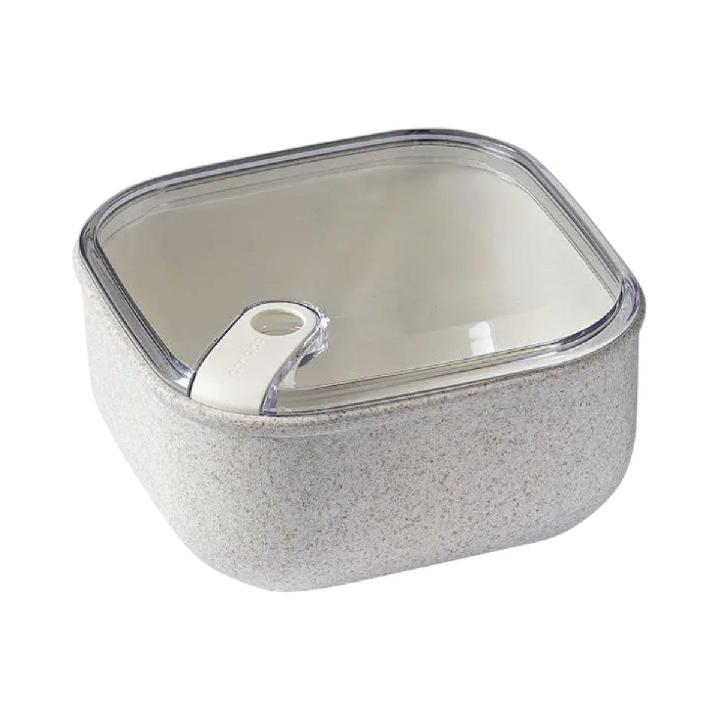 Контейнер квадратный Omada Pull box bioamo 2л, белый