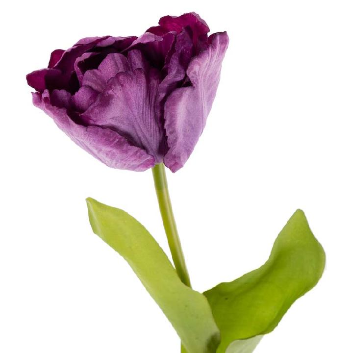 Цветы искусственные FloDecor Тюльпан 60см, фиолетовый