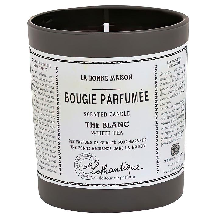 Свеча ароматическая Lothantique La Bonne Maison Белый чай