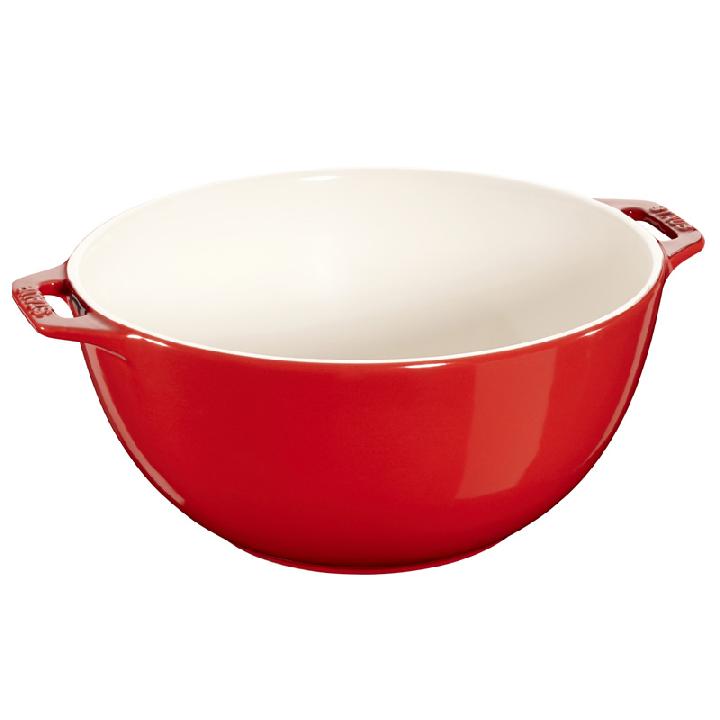 Миска сервировочная Staub Ceramic 25см, цвет вишневый