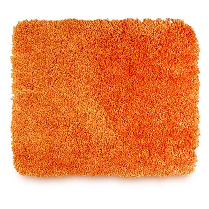 Коврик для ванной 55x65см Spirella Highland, оранжевый