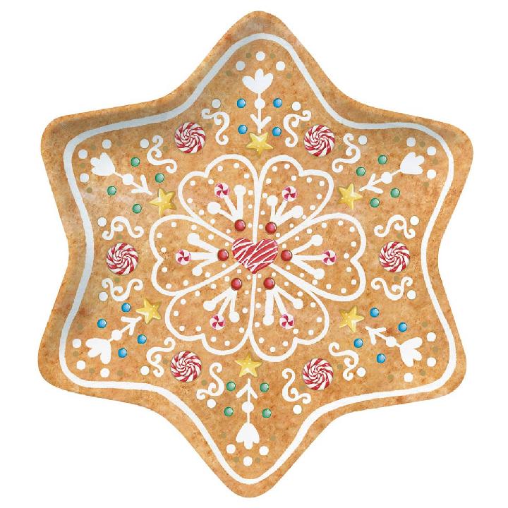 Блюдо Easy Life Sweet Christmas Звезда 25,5см