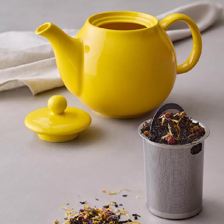 Чайник заварочный с ситом Liberty Jones Pure 1л, желтый