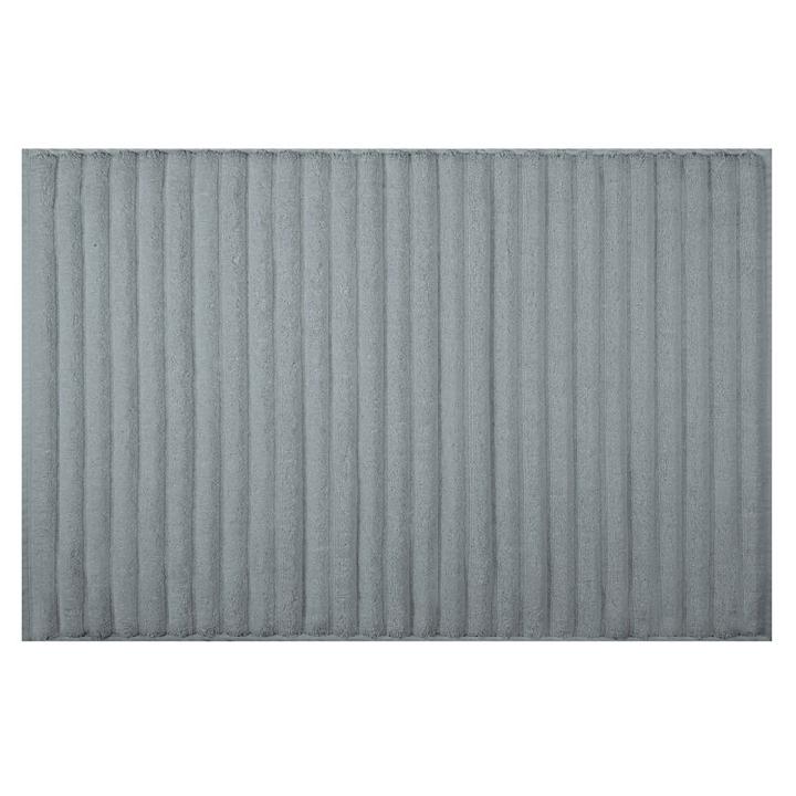 Коврик для ванной 50x75см Spirella TASHI, серебряный