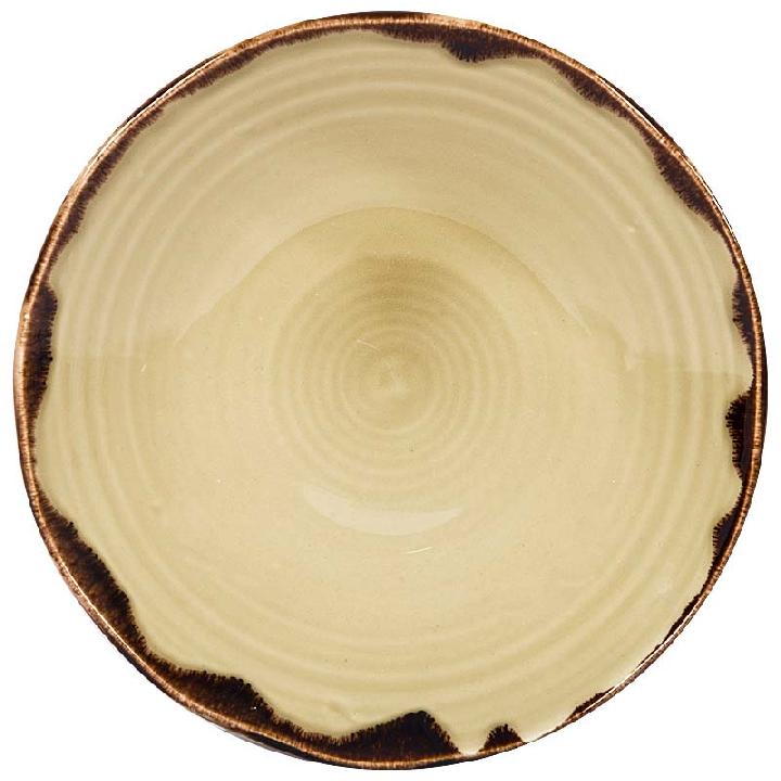 Тарелка глубокая Dudson Harvest 24,1см, цвет лен
