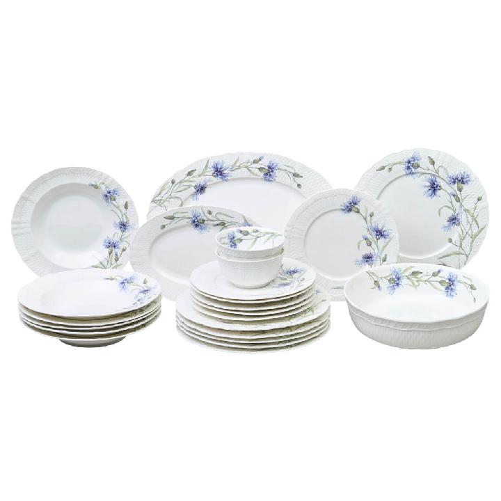 Сервиз столовый Lefard Васильки 23 предмета на 6 персон