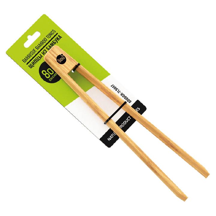 Щипцы короткие из бамбука 800 Degrees Yakitori Barbecue Bamboo Tongs