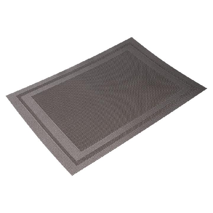 Салфетка сервировочная Zapel Frame light silver stripe