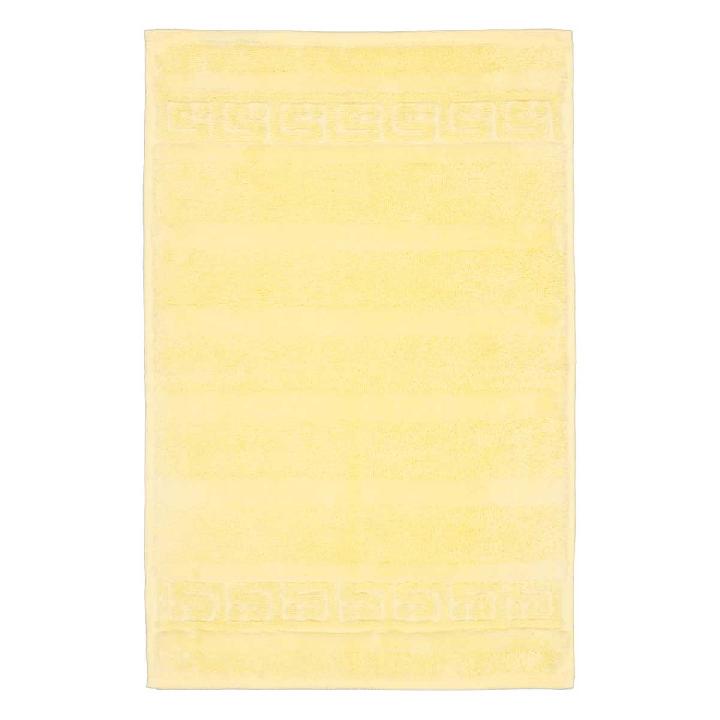 Полотенце махровое Cawo Noblesse 30x50см, цвет лимонный