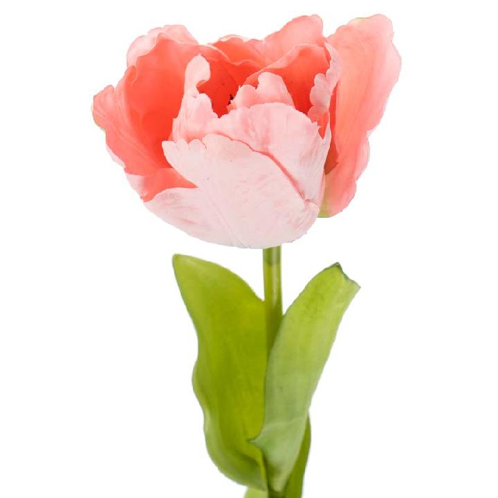 Цветы искусственные FloDecor Тюльпан 60см, розовый