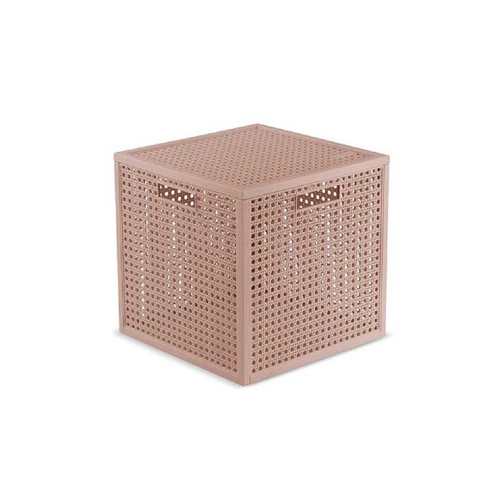 Корзина Curver Kaya 28x28x28см, цвет розовый