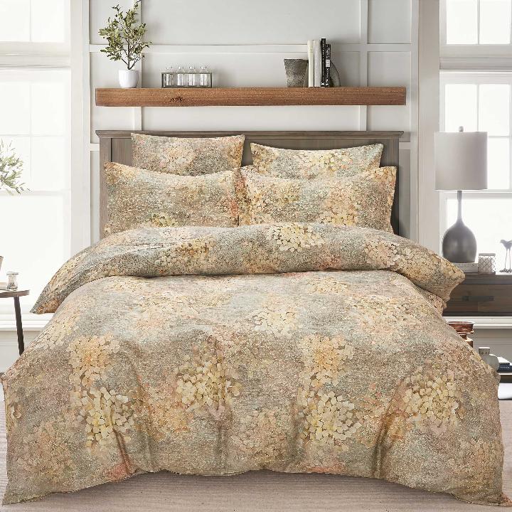 Комплект постельного белья 1,5-спальный Pappel Golden Flowers