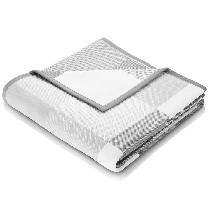 Плед 1,5-спальный Biederlack Modern Classics Grey Woven